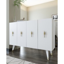 8167KM-32DD Konsol,kahve Köşesi,ayakkabılık,ofis Evrak Dolabı,mutfak Kiler Dolabı,tv Ünitesi-