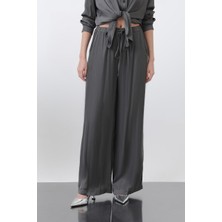 Puane Kadın 32259 Saten Belden Bağlamalı Pantalon