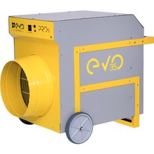 EVO35 Pros - 35 Kw Kumandalı ve Dijital Endüstriyel Elektrikli Fanlı Isıtıcı