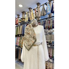 Saklı Bahar Eşarp Mint