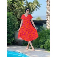 FT179032 Viskon Fethiye Elbise