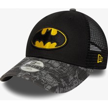 New Era  Dc 9forty Trucker Batman  Blk Çocuk Siyah Şapka.-