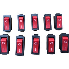 Universal Kırmızı Işıksız 0-1 Düğme 05-KDM22 10 Adet Fiyatı