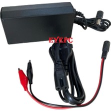 Eyepc Pilsan 12 Volt Akülü Araba Uyumlu - 13.8 Volt Akü Şarj Cihazı Şarj Aleti Adaptör