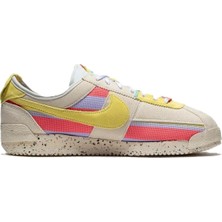 Nike Cortez x Unian Sp Leather Unisex Sneaker Hakiki Deri Günlük Spor Ayakkabı Krem