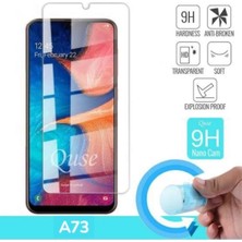 Samsung A73 Ekran Koruyucu Nano Kırılmaz Cam Tam Kaplayan