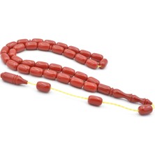 Usta Işi Sistemli Kapsül Kesim Turuncu Katalin Tesbih 181