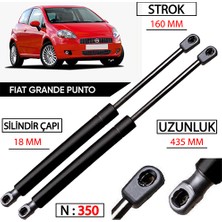 Arkıl PUNTO EVO BAGAJ AMORTİSÖRÜ (1 adet)