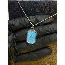 Kutup Yıldızı Çelik Kolye