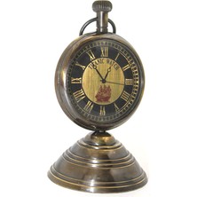 Masa Üstü Pirinç Saat Model 5