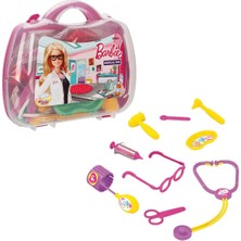 Barbie Çantalı Doktor Seti - Koyu Pembe