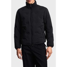 Emporio Armani Logolu Regular Fit Dik Yaka Mont Erkek Mont EM003045 AF18232 UC001