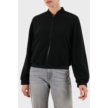 Armani Exchange Regular Fit Kolej Yaka Logo Detaylı Bomber Ceket Bayan Ceket XW001029 AF10872 UC001