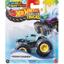 Hot Wheels Monster Trucks Renk Değiştiren Araçlar Podium Crasher JDV84