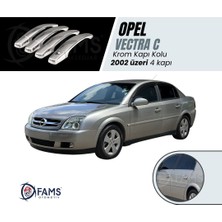 Fams Otomotiv Opel Vectra C Krom Kapı Kolu 4 Kapı 2002> Paslanmaz Çelik