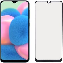 Samsung A30S Siyah Mat Seramik Ekran Koruyucu Parmak Izi ve Hava Kabarcığı Bırakmaz