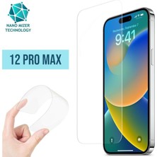 Iphone 12 Pro Max Ekran Koruyucu Nano Cam Şeffaf Ekran Koruyucu
