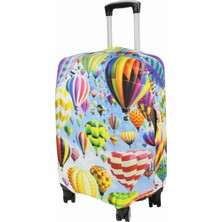 (My#96 Kapadokya 7) Valiz Için kılıf