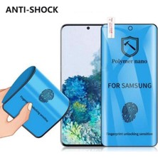 Samsung Galaxy Note 10 Plus Uyumlu Polymer Nano Tam Kaplayan Full Ekran Koruyucu