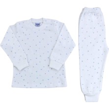 Sebi Bebe Nokta Çiçek Pijama Takım 9154