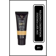 Golden Rose Stay Soft Smooth Hydrating Foundation No: 211 - Nemlendirici Fondöten SPF 15