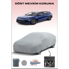 Breen Volkswagen Tayron ile Uyumlu Oto Branda, Araba Brandası, Su ve Güneş Geçirmez Araba Çadırı