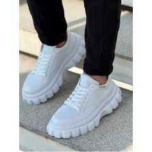 Cortex Premium Traktör Taban Erkek Sneaker Beyaz