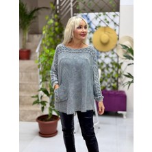 SC2403 Yikamali Triko Kazak Gri