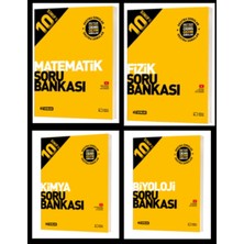 Hız Yayınları 10. Sınıf Matematik - Fizik - Kimya - Biyoloji Soru Bankaları