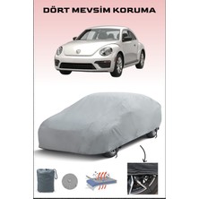Breen Volkswagen Beetle ile Uyumlu Oto Branda, Araba Brandası, Su ve Güneş Geçirmez Araba Çadırı