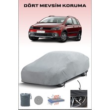 Breen Volkswagen Spacecross ile Uyumlu Oto Branda, Araba Brandası, Su ve Güneş Geçirmez Araba Çadırı