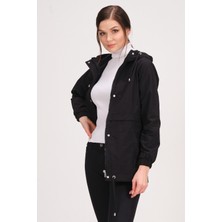 Pique Bayan Mont Kadın Kapüşonlu  Astarsız Yağmurluk Gılmore Kadın Yağmurluk GILMORE