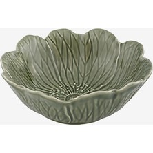 Bordallo Pinheiro Flora Gri Seramik Servis Kasesi 17 cm