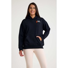 Pulsar Kapşonlu Sweatshirt Hoodie Siyah