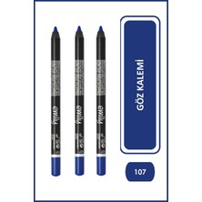 Waterproof Eye Pencil 107 Göz Kalemi 1.6 G x 3