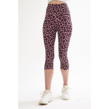 Pulsar Kapri Tayt Leopar Pink Canopus