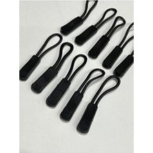 Karan Tuhafiye Fermuar elcik ipi 10'lu Siyah