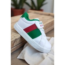 961 Beyaz Hafif Rahat Erkek Bebe Spor Ayakkabı