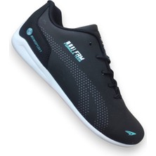 317 Siyah Düz Taban Hafif Rahat Günlük Erkek Sneaker