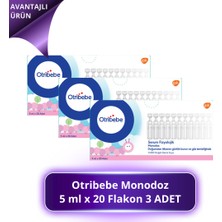 Otribebe Monodoz 5 ml x 20 Flakon Serum Fizyolojik 3 Adet
