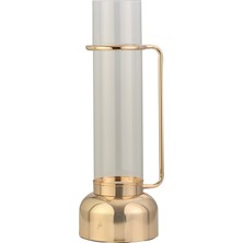 Gold Kandil Küçük Mumluk 18*18*47 cm AK.JD0079