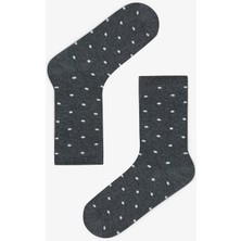 Penti 5 Çift Pamuklu Yıldız ve Puantiye Desenli Soket Çorap