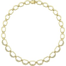 Hexagon Gold Kolye