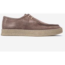 Dericlub Erkek Bağcıklı Casual Ayakkabı Gerçek Deri T624 Vizon