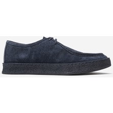 Dericlub Erkek Bağcıklı Casual Ayakkabı Gerçek Deri T624 Lacivert
