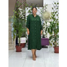 YS81007 Viskon Yasemin Elbise