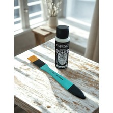 Ultimate Glaze Kalın Sır Vernik Parlak 70 ml + Ipek Fırça P350 No:1