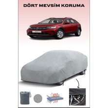 Breen Volkswagen Nivus ile Uyumlu Oto Branda, Araba Brandası, Su ve Güneş Geçirmez Araba Çadırı