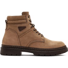 Erkek Vizon Bağcıklı Nubuk Deri Bot 25WFD7542V3