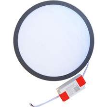 Yüksek Lümenli 34 Watt Ayarlı Sıva Altı Siyah Çerçeveli Panel LED